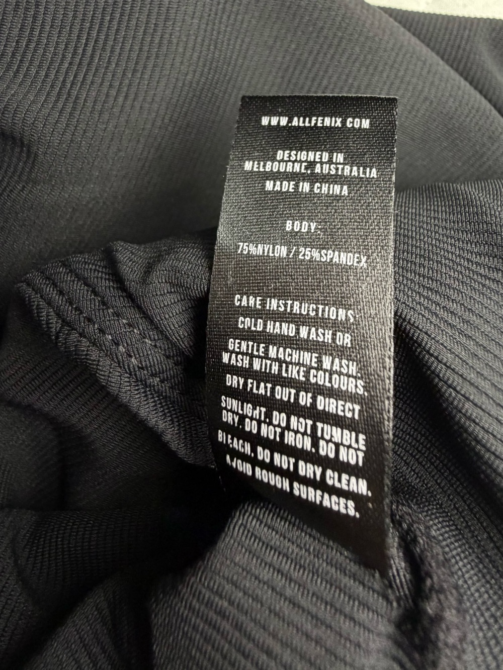 ALLFENIX Black Racerback Sports Bra - Picture 6 of 6
